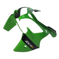 Kawasaki ZX-9R 2000-2001 Green Black 14 No. Fairing Kit with Logos