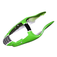 Kawasaki ZX-9R 2000-2001 Green Black White Raindrop Style A Fairing Kit with Logos