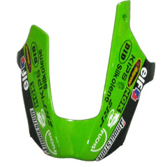 Kawasaki ZX-9R 2000-2001 Green Black White Raindrop Style B Fairing Kit with Logos