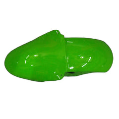 Kawasaki ZX-9R 2000-2001 Green Black White Raindrop Style B Fairing Kit with Logos