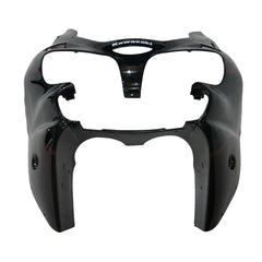 Kawasaki ZX-9R 2000-2001 Black Red Flame Fairing Kit with Logos