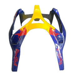Kawasaki ZX-9R 2000-2001 Blue Yellow Red Bull Style A Fairing Kit with Logos