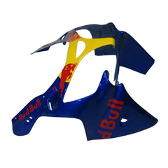 Kawasaki ZX-9R 2000-2001 Blue Yellow Red Bull Style A Fairing Kit with Logos