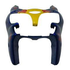 Kawasaki ZX-9R 2000-2001 Blue Yellow Red Bull Style A Fairing Kit with Logos