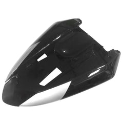 Kawasaki ZX-10R 2004-2005 Silver Black fuel tank cover top view with logos