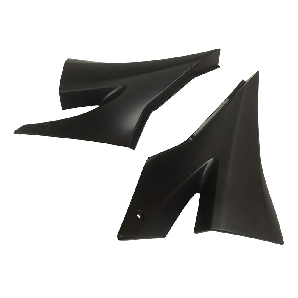Kawasaki ZX-10R 2004-2005 Silver Black right lower side fairing panel with logos