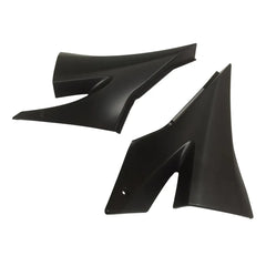Kawasaki ZX-10R 2004-2005 Silver Black right lower side fairing panel with logos