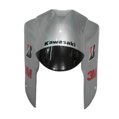 Kawasaki ZX-10R 2004-2005 Silver Black Silver Claw right lower side fairing panel with logos