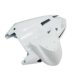 Kawasaki ZX-10R 2004-2005 White Crown tail fairing side panel with logos