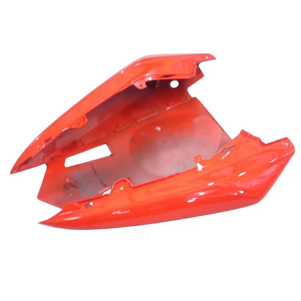 Kawasaki ZX-10R 2004-2005 Orange Black Green Claw Style A front fender side view with logos-image 2