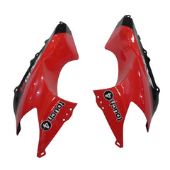 Kawasaki ZX-10R 2004-2005 Orange Black Green Claw Style A right lower side fairing panel with logos