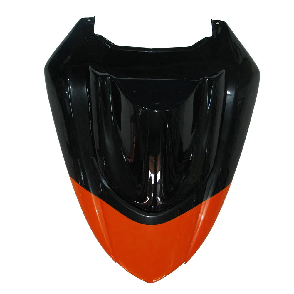 Kawasaki ZX-10R 2004-2005 Orange Black Green Claw Style B right lower side fairing panel with logos