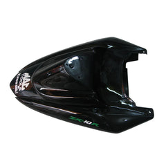 Kawasaki ZX-10R 2004-2005 Green Black White front fender side view with logos-image 2