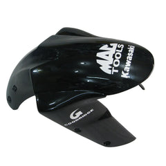 Kawasaki ZX-10R 2004-2005 Green Black White left lower side fairing panel with logos