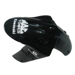 Kawasaki ZX-10R 2004-2005 Green Black White right lower side fairing panel with logos