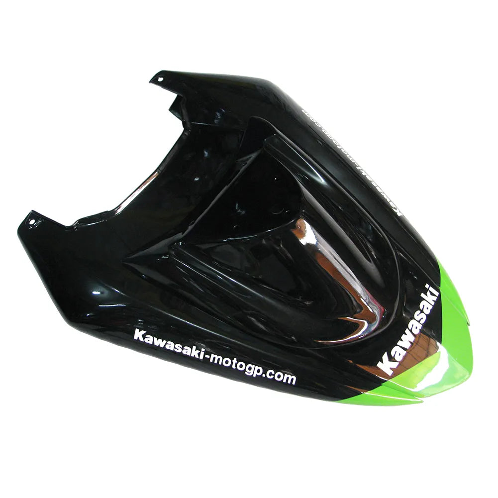 Kawasaki ZX-10R 2004-2005 Green Black Green Claw Style A tail fairing side panel with logos