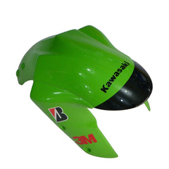 Kawasaki ZX-10R 2004-2005 Green Black Green Claw Style A right lower side fairing panel with logos
