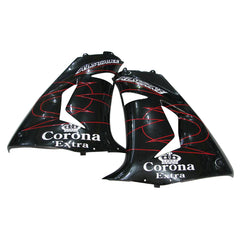 Kawasaki ZX-10R 2006-2007 Pearl Red Crown fairing component detail with logos-image 12