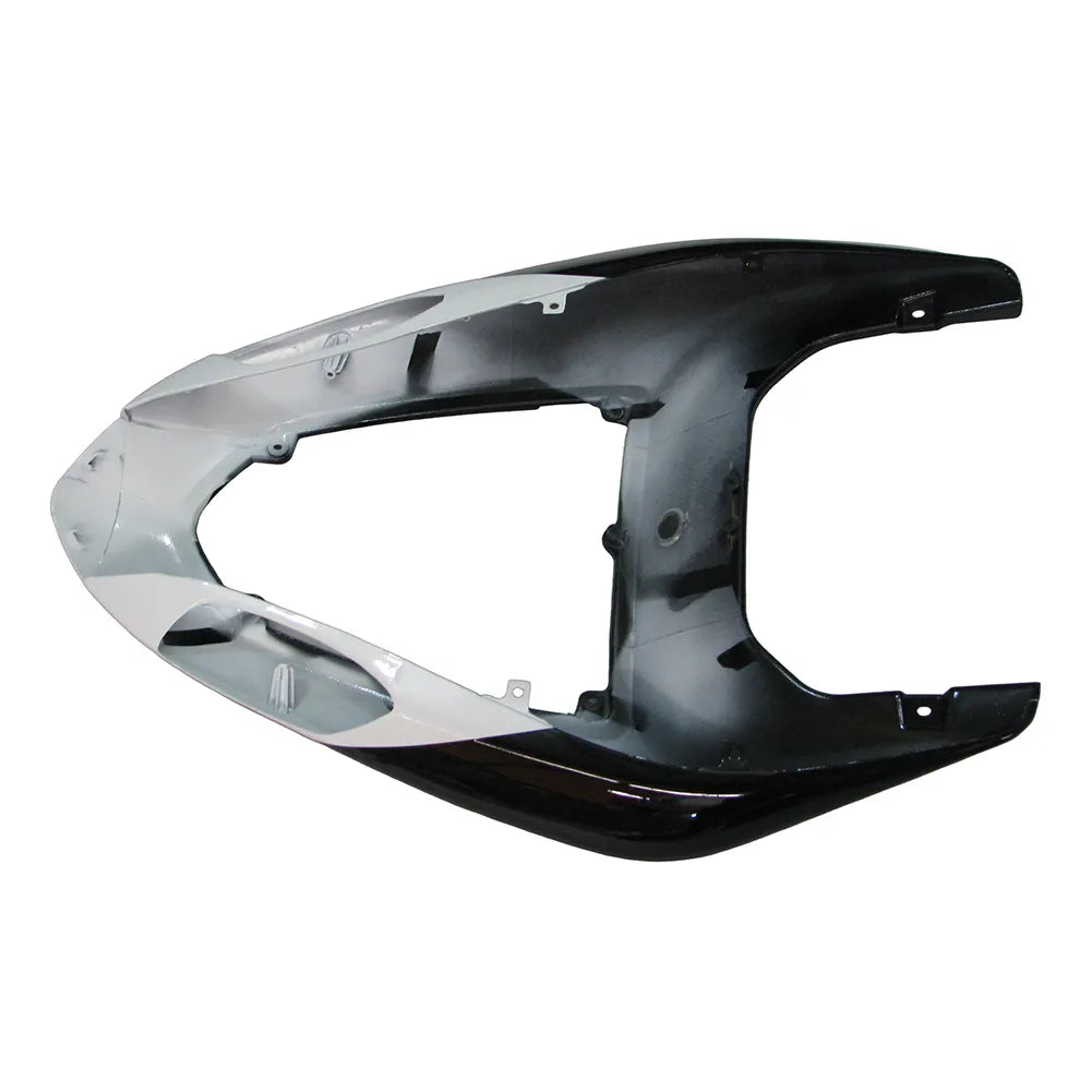 Kawasaki ZX-10R 2006-2007 White Black Green Claw fairing component detail with logos-image 5