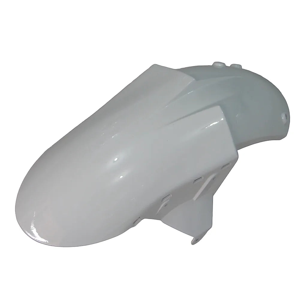 Kawasaki ZX-10R 2006-2007 White Black Green Claw fairing component detail with logos-image 1