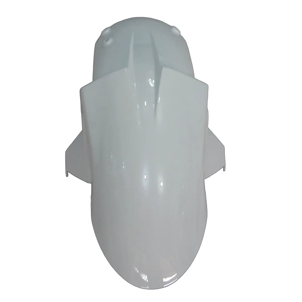Kawasaki ZX-10R 2006-2007 White Black Green Claw fairing component detail with logos-image 2