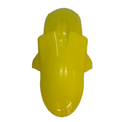 Kawasaki ZX-10R 2006-2007 Yellow Black White Raindrop fairing component detail with logos-image 5