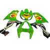 Kawasaki ZX-10R 2006-2007 Green Yellow Red Bull Edition Fairing Kit with Logos
