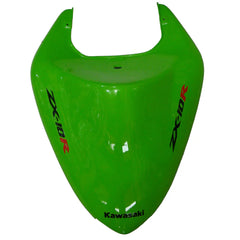 Kawasaki ZX-10R 2006-2007 Green Black Yellow Claw fairing component detail with logos-image 1
