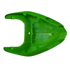 Kawasaki ZX-10R 2006-2007 Green Black Yellow Claw fairing component detail with logos-image 3