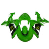Kawasaki ZX-10R 2006-2007 Green Black Yellow Claw Fairing Kit with Logos