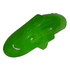 Kawasaki ZX-10R 2006-2007 Green Black Yellow Claw fairing component detail with logos-image 4