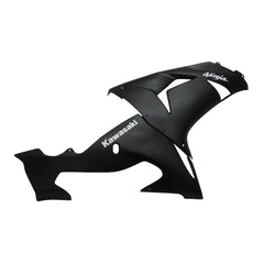Kawasaki ZX-10R 2006-2007 Matte Black tail fairing with logos