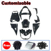 Kawasaki Z1000 2003-2006 Gloss Black Fairing Kit