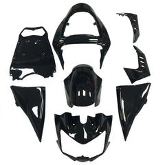 Kawasaki Z1000 2003-2006 Gloss Black fairing kit front view