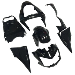 Kawasaki Z1000 2003-2006 Gloss Black fairing kit left side view