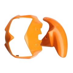 Kawasaki Z1000 2003-2006 Orange tail section fairing detail view 1