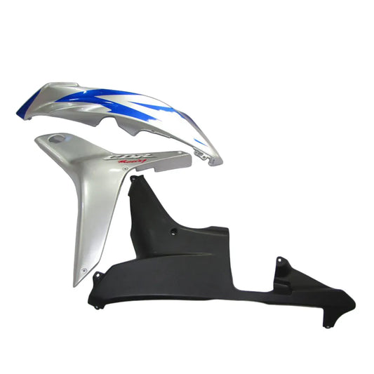 2007-2008 Honda CBR600RR Blue Sliver Black Side Fairing-1