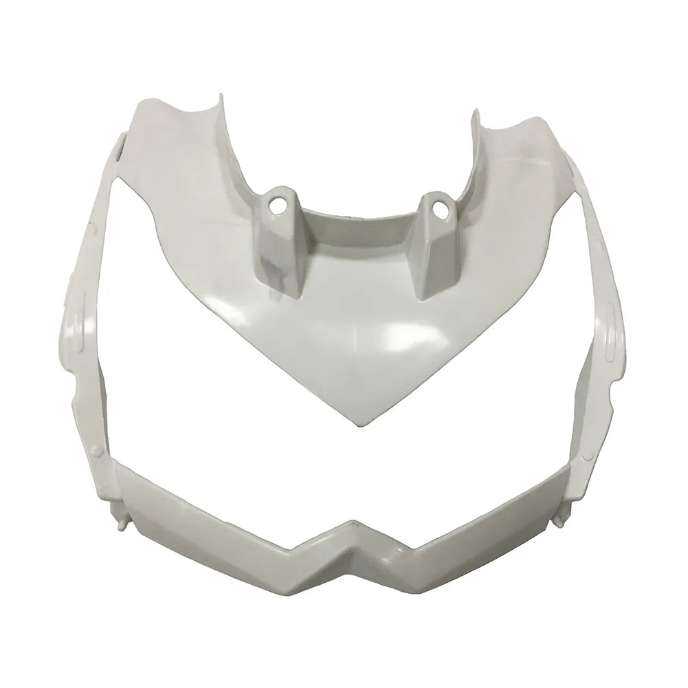 Kawasaki Z1000 2010-2013 Plain White tail section fairing side view
