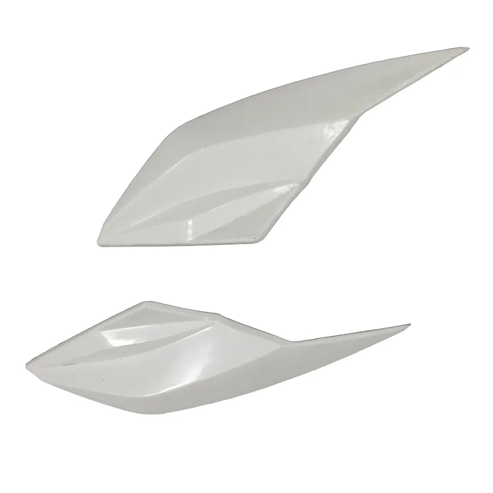 Kawasaki Z1000 2010-2013 Plain White tail section fairing detail view 7