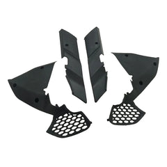 Kawasaki Z1000 2010-2013 Green and Black without Logos tail section fairing detail view 5