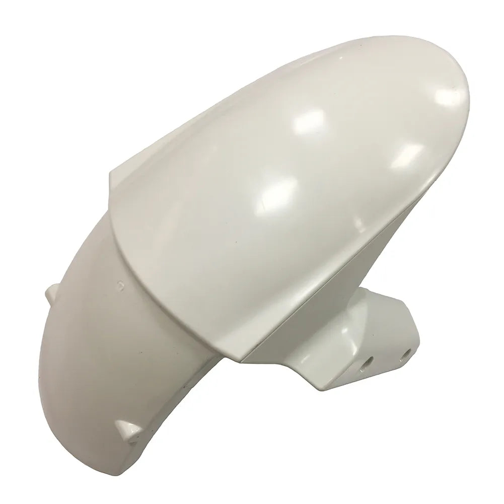 Kawasaki Z1000SX 2010-2015 Plain White tail section fairing detail view 5