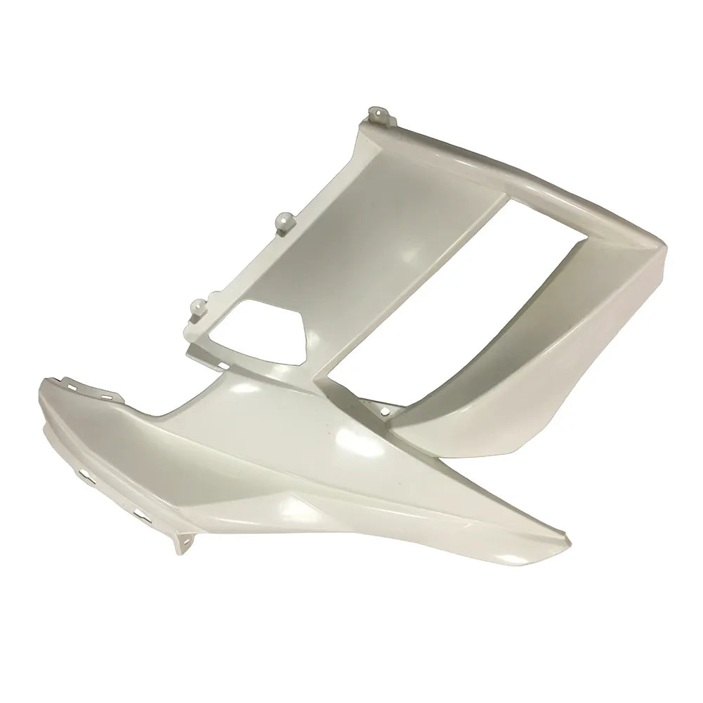 Kawasaki Z1000SX 2010-2015 Plain White tail section fairing side view