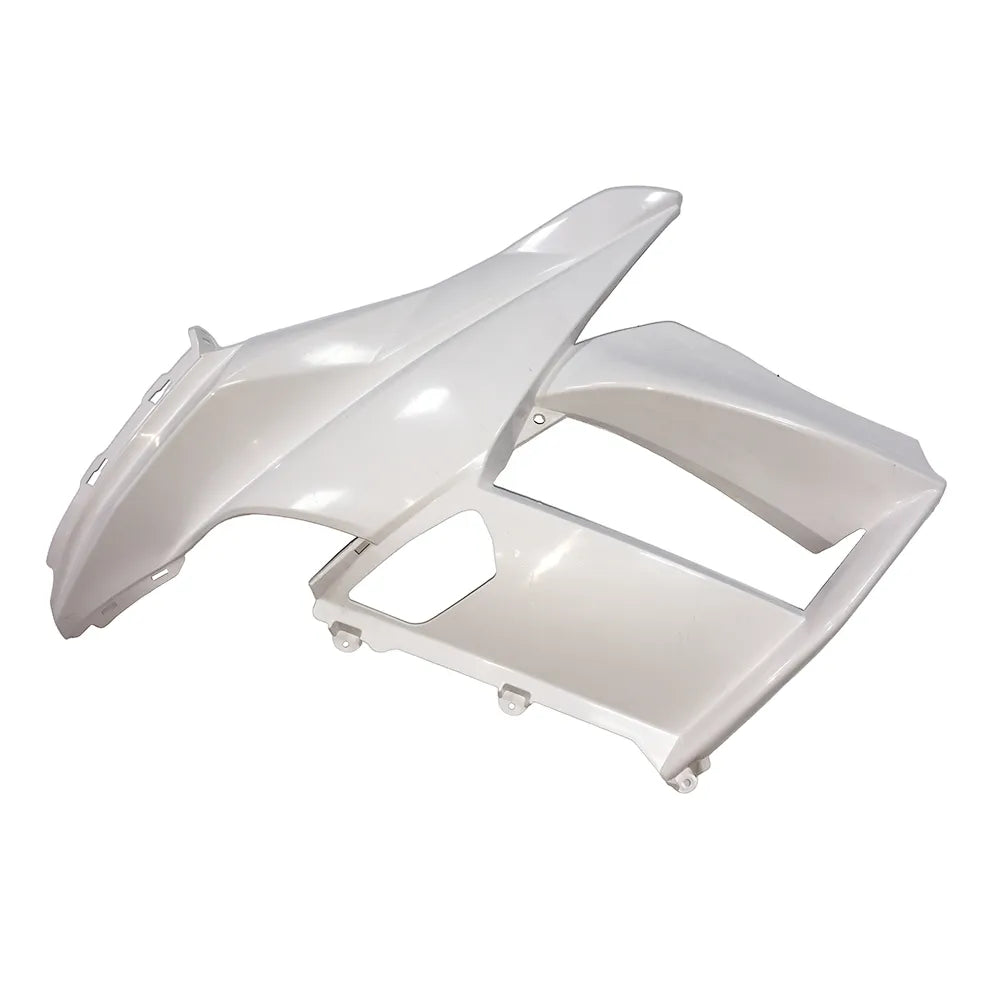 Kawasaki Z1000SX 2010-2015 Plain White tail section fairing detail view 2