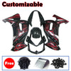 Red Flame Fairing Kit For Kawasaki ER6F/Ninja650R 2006-2008