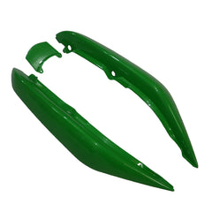 Kawasaki Ninja 650R / ER-6F 2006-2008 Green and Black tail section fairing detail view 1