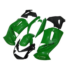 Kawasaki Ninja 650R / ER-6F 2006-2008 Green and Black fairing kit front view