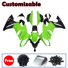Kawasaki Ninja 650R / ER-6F 2009-2011 Green Fairing Kit