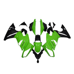 Kawasaki Ninja 650R / ER-6F 2009-2011 Green full fairing kit set view
