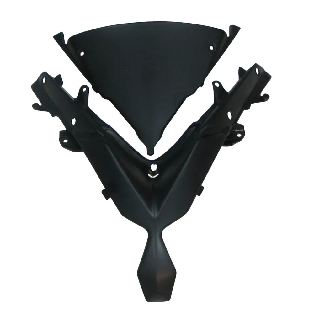 Kawasaki Ninja 650R / ER-6F 2009-2011 Pearl Red and Black tail section fairing detail view 11