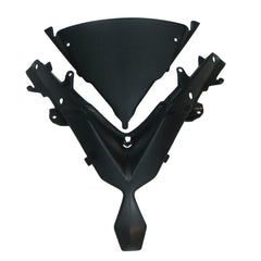 Kawasaki Ninja 650R / ER-6F 2009-2011 Pearl Red and Black tail section fairing detail view 11